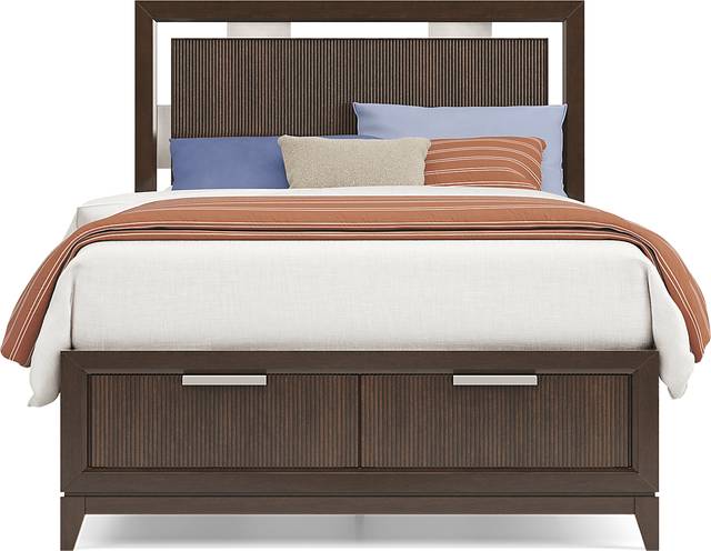 Kids Bellante Jr. 5 Pc Walnut Full Storage Bedroom - Thumbnail - Image 3
