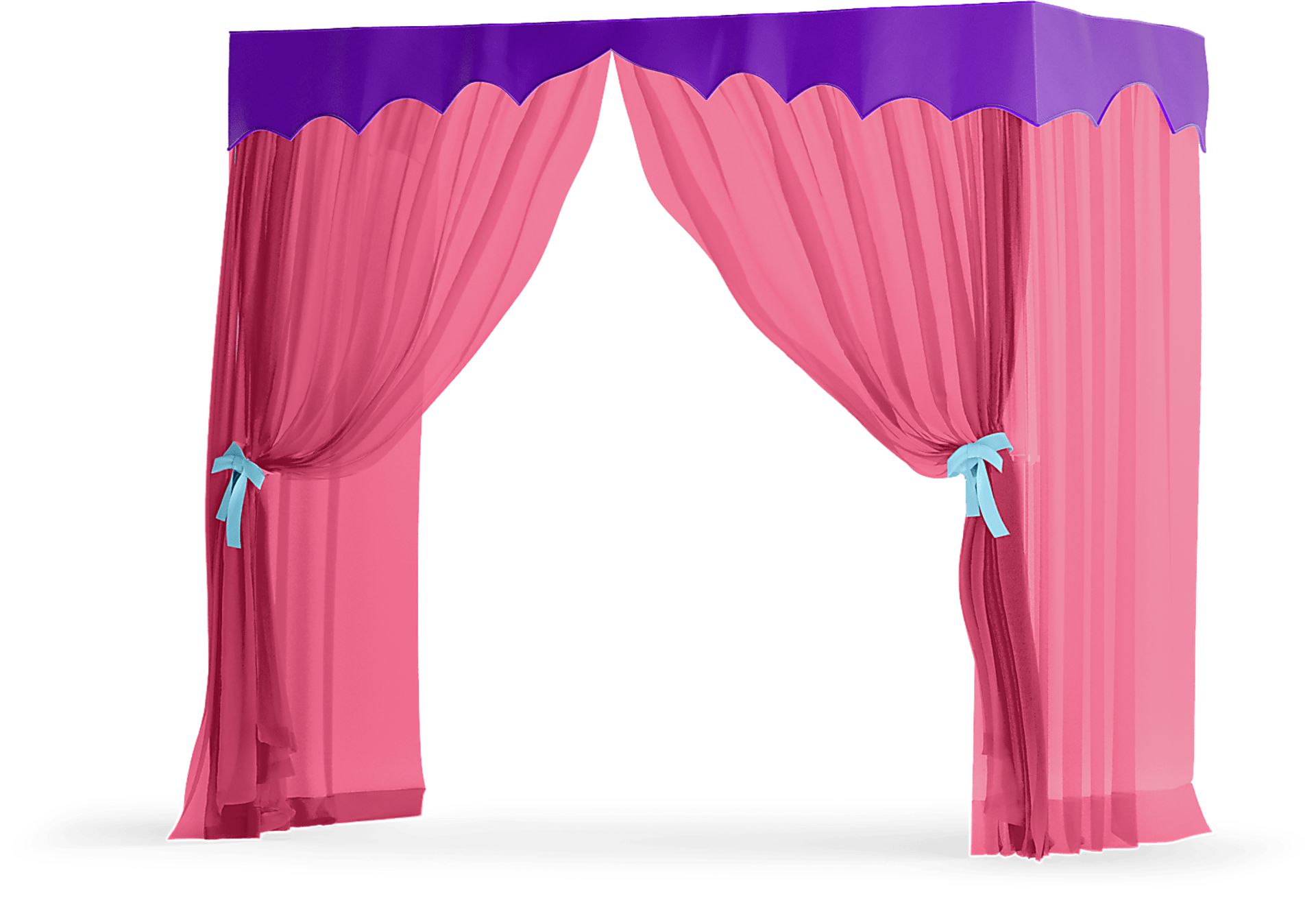 Kids Belle Noir Pink Canopy - Image 1