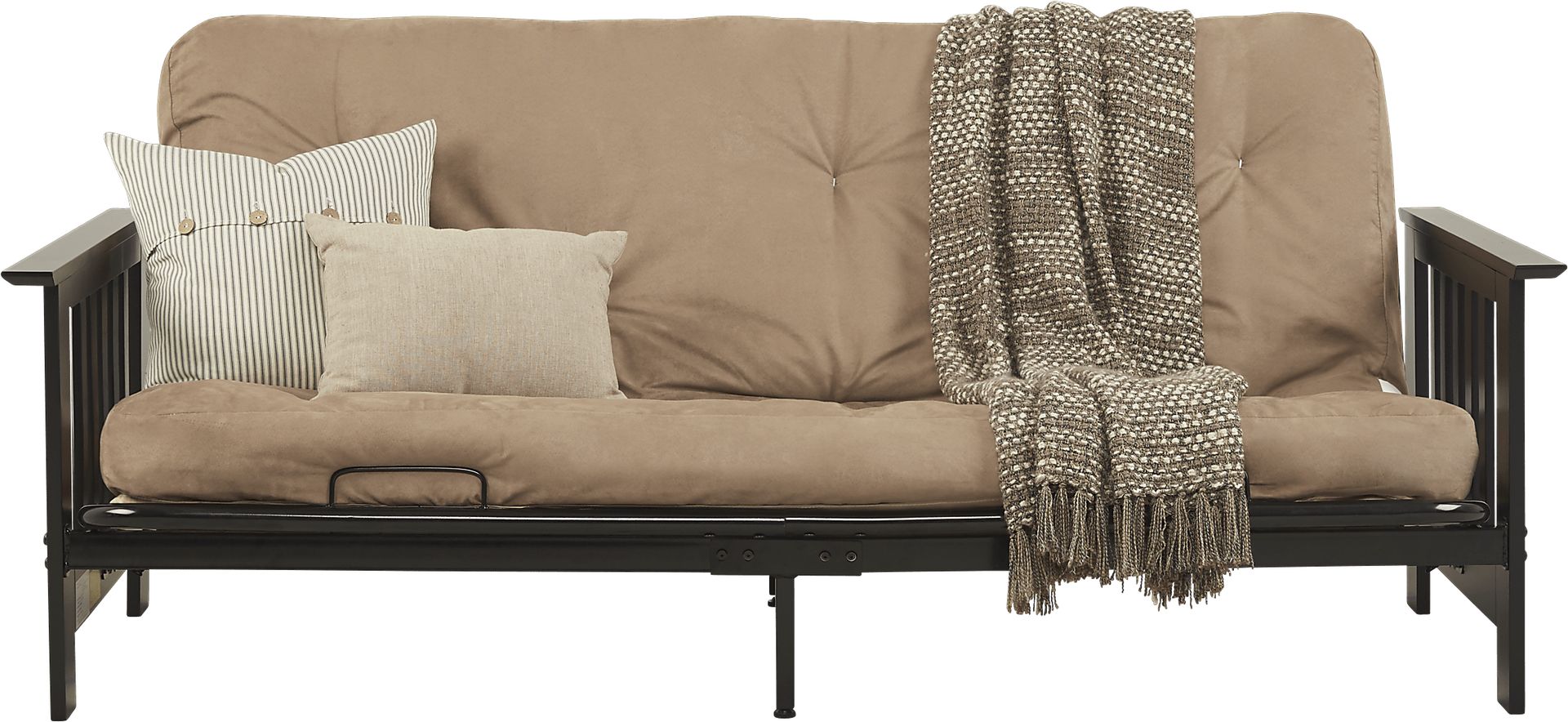 Kids Bellwood Black Futon - Image 2