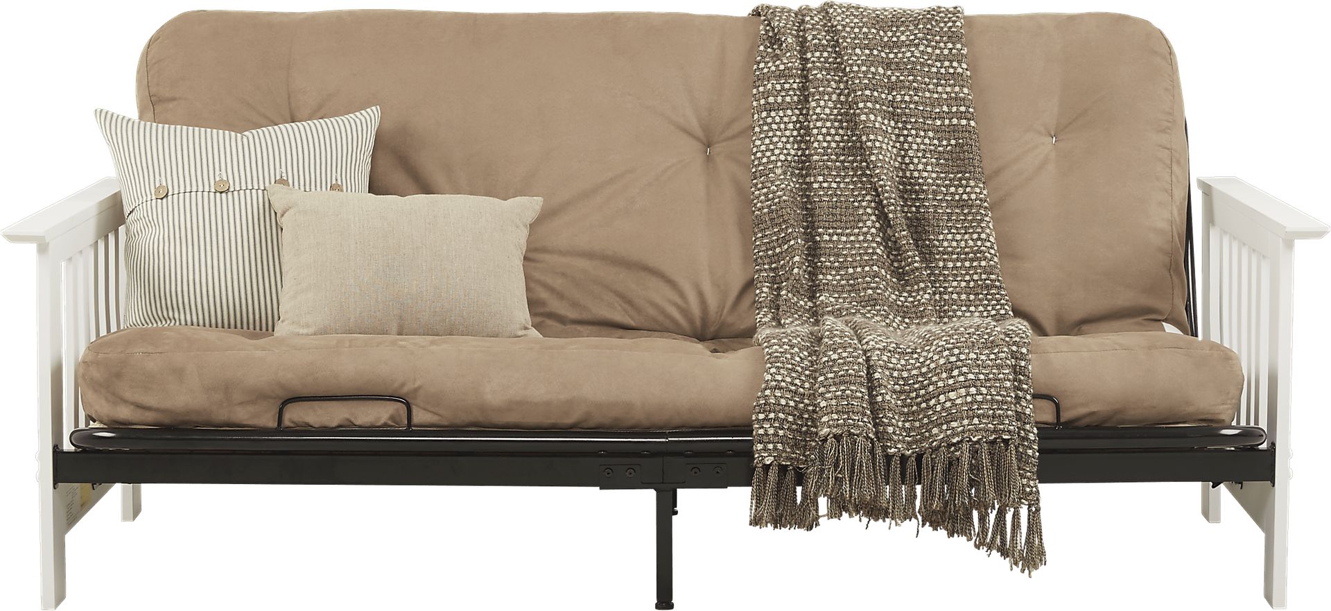 Kids Bellwood White Futon - Image 2