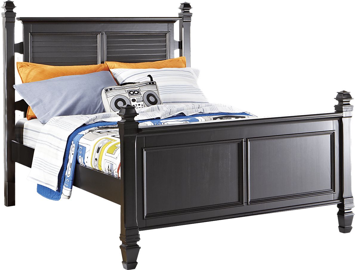 Belmar Black Black,Colors 3 Pc Full Poster Bed Rooms To Go