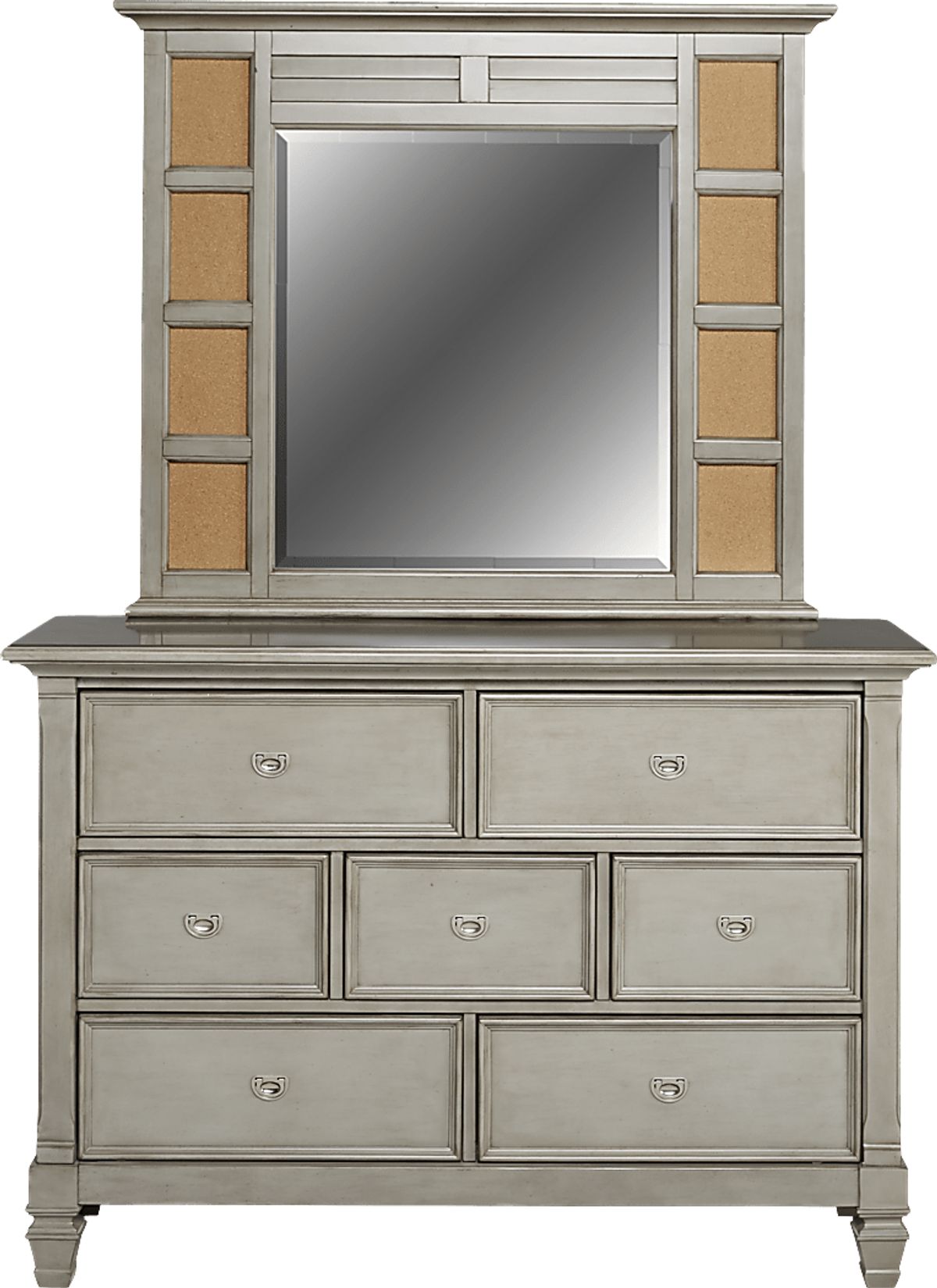 Belmar Gray Dresser & Mirror Set Rooms to Go