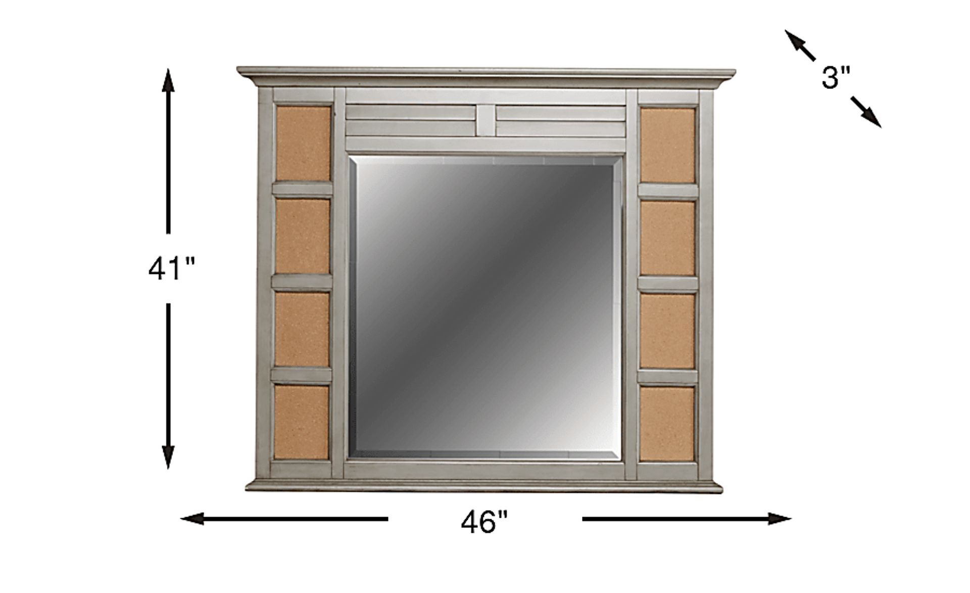 Dimension Image. Please refer to the Dimension Tab on this page for dimension details.