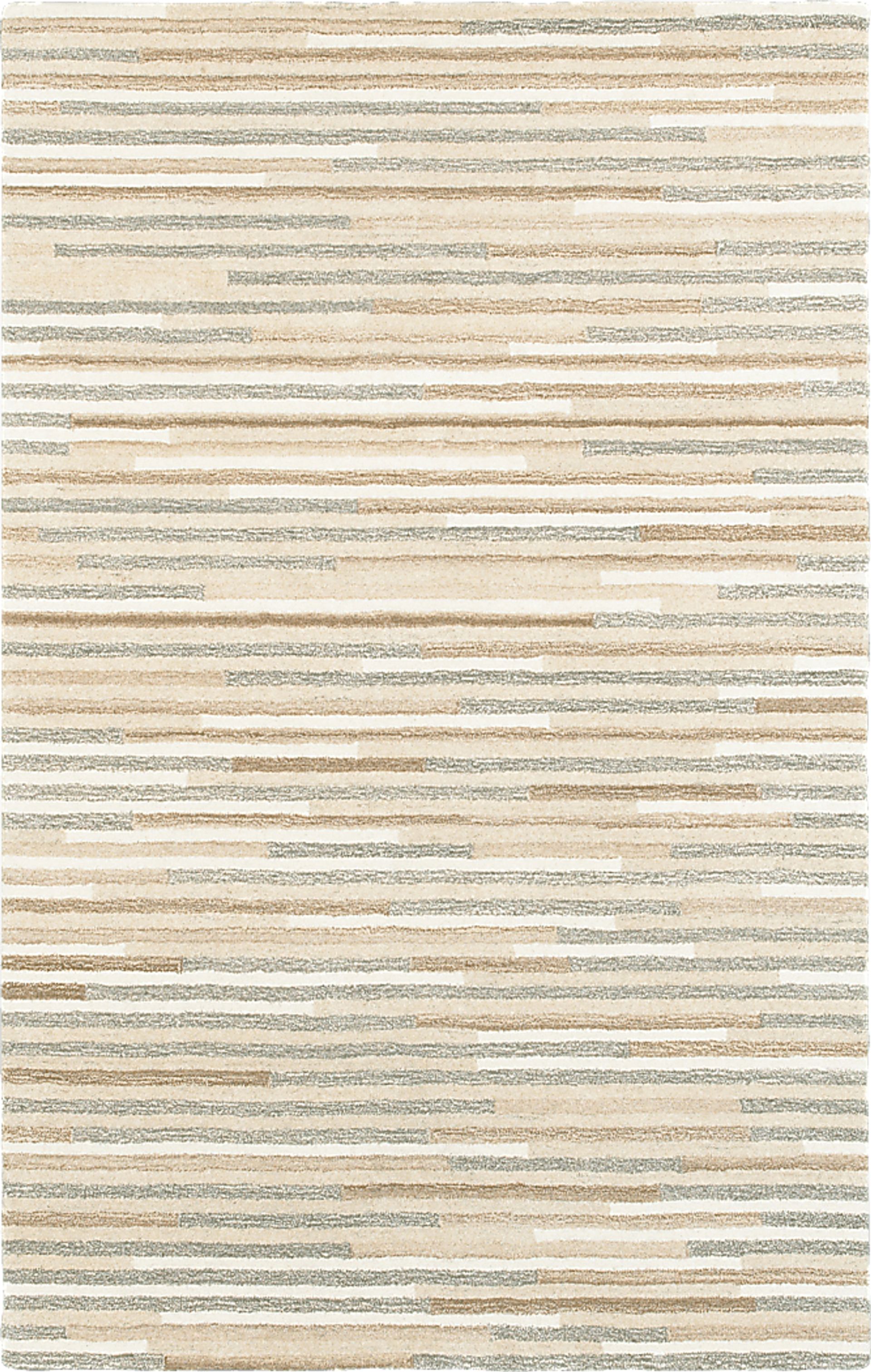 Kids Benison Beige 5' x 7' Rug - Image 1