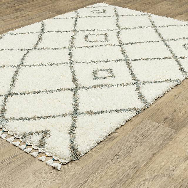 Kids Berber Beauty Ivory 7'10x 10'10 Rug - Thumbnail - Image 2