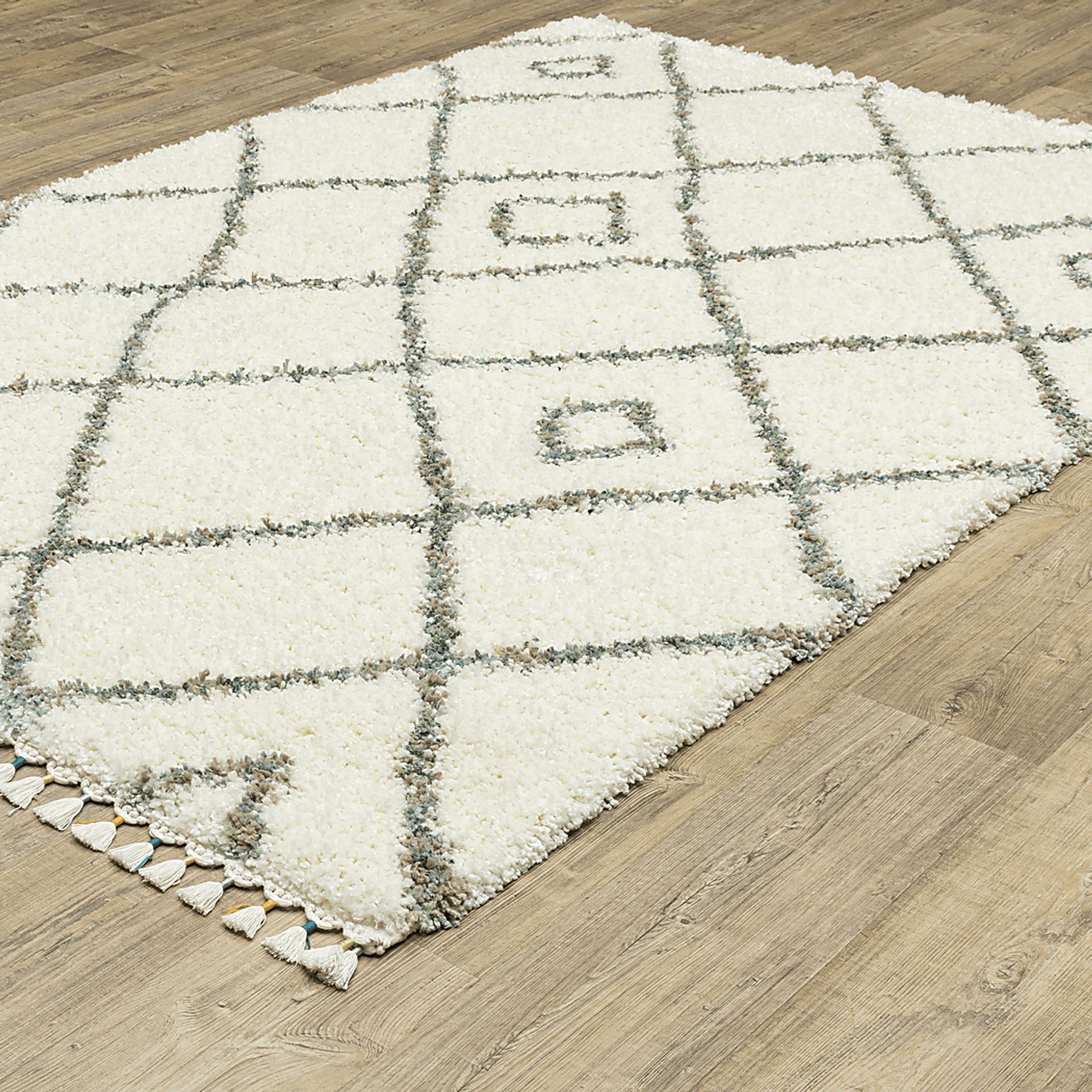 Kids Berber Beauty Ivory 7'10x 10'10 Rug - Image 2