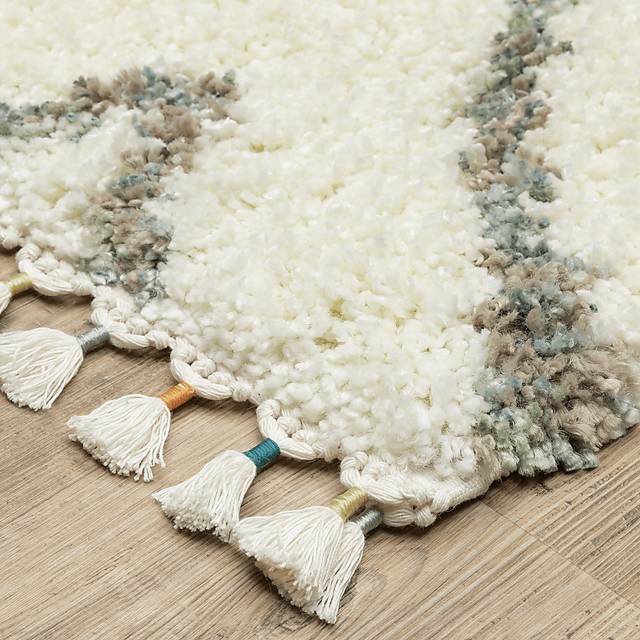 Kids Berber Beauty Ivory 7'10x 10'10 Rug - Thumbnail - Image 3