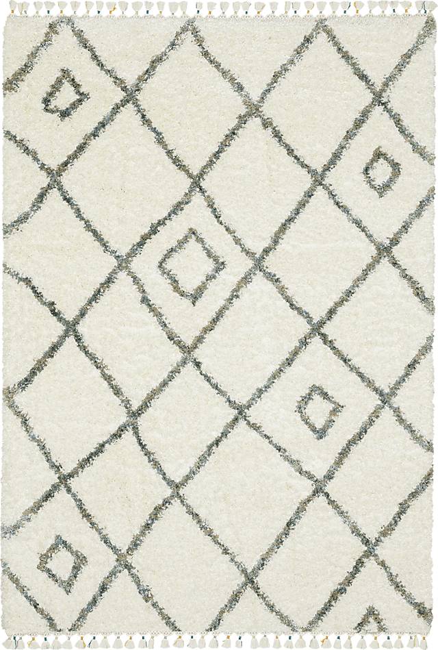 Kids Berber Beauty Ivory 7'10x 10'10 Rug - Thumbnail - Image 1