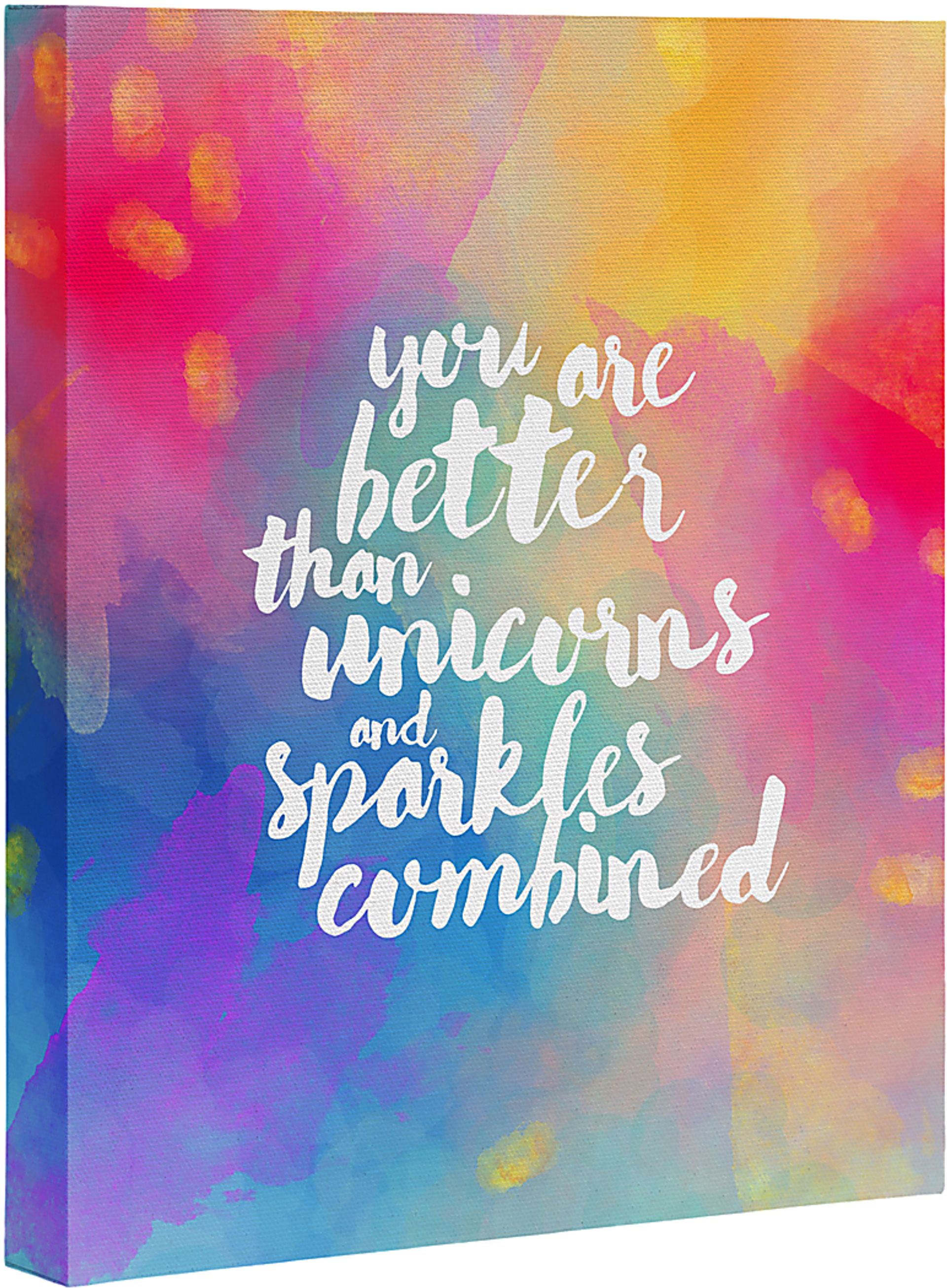 Kids Better Than Unicorns I Rainbow Artwork - Image 1