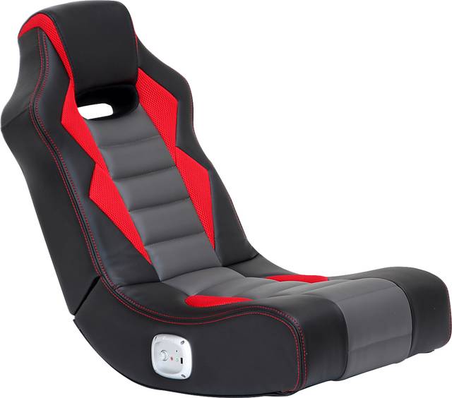 Kids Bexen Black/Red Gaming Rocker - Thumbnail - Image 1