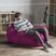 Kids Bexley Fuchsia Bean Bag Chair
