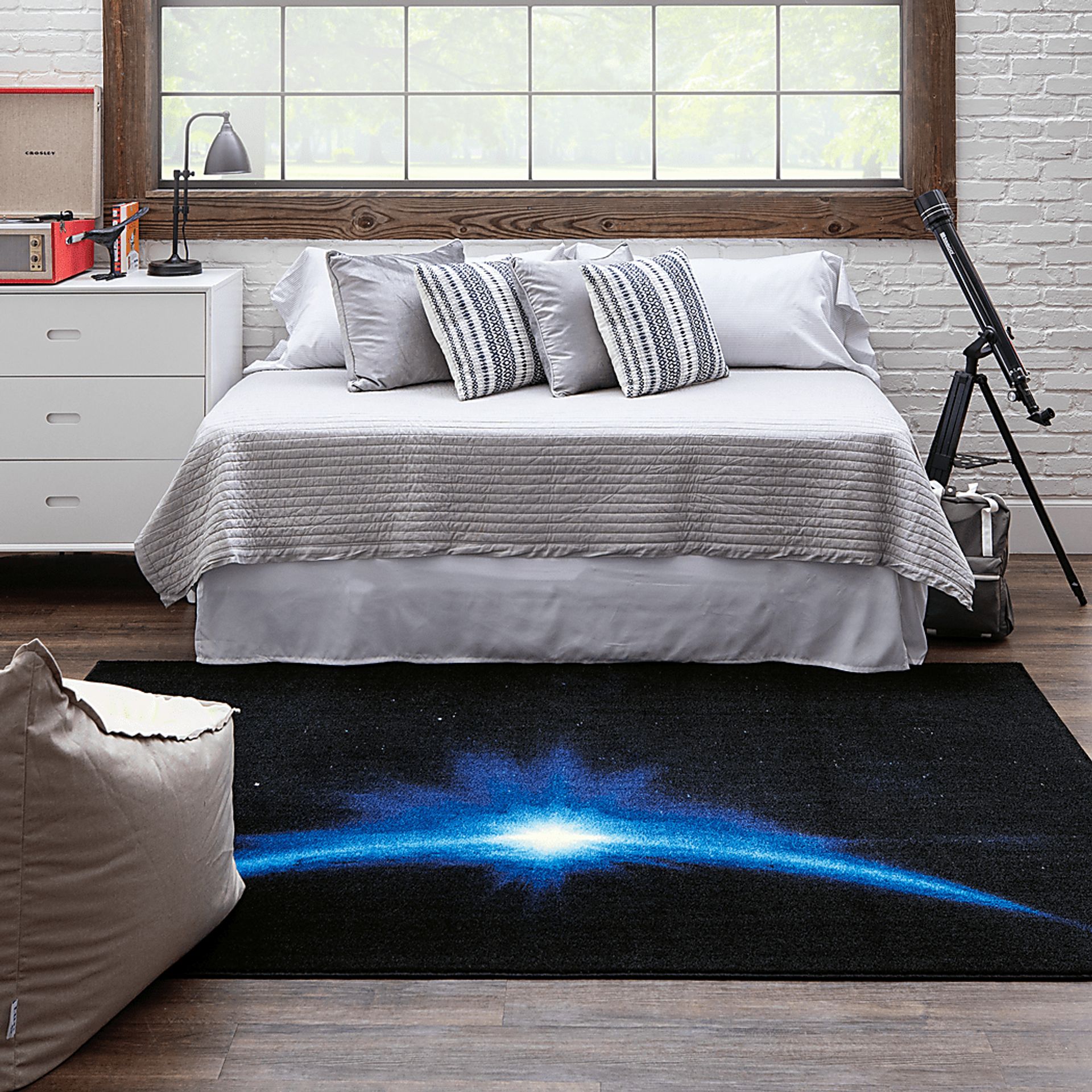 Kids Beyond Stars Blue 5' x 8' Rug - Image 7