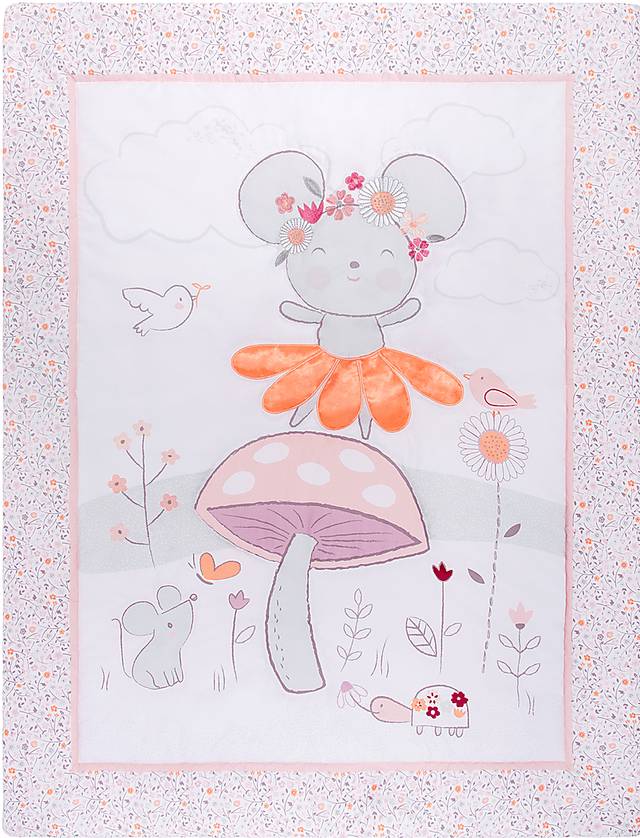 Kids Biel Pink 4 Pc Baby Bedding Set - Thumbnail - Image 3