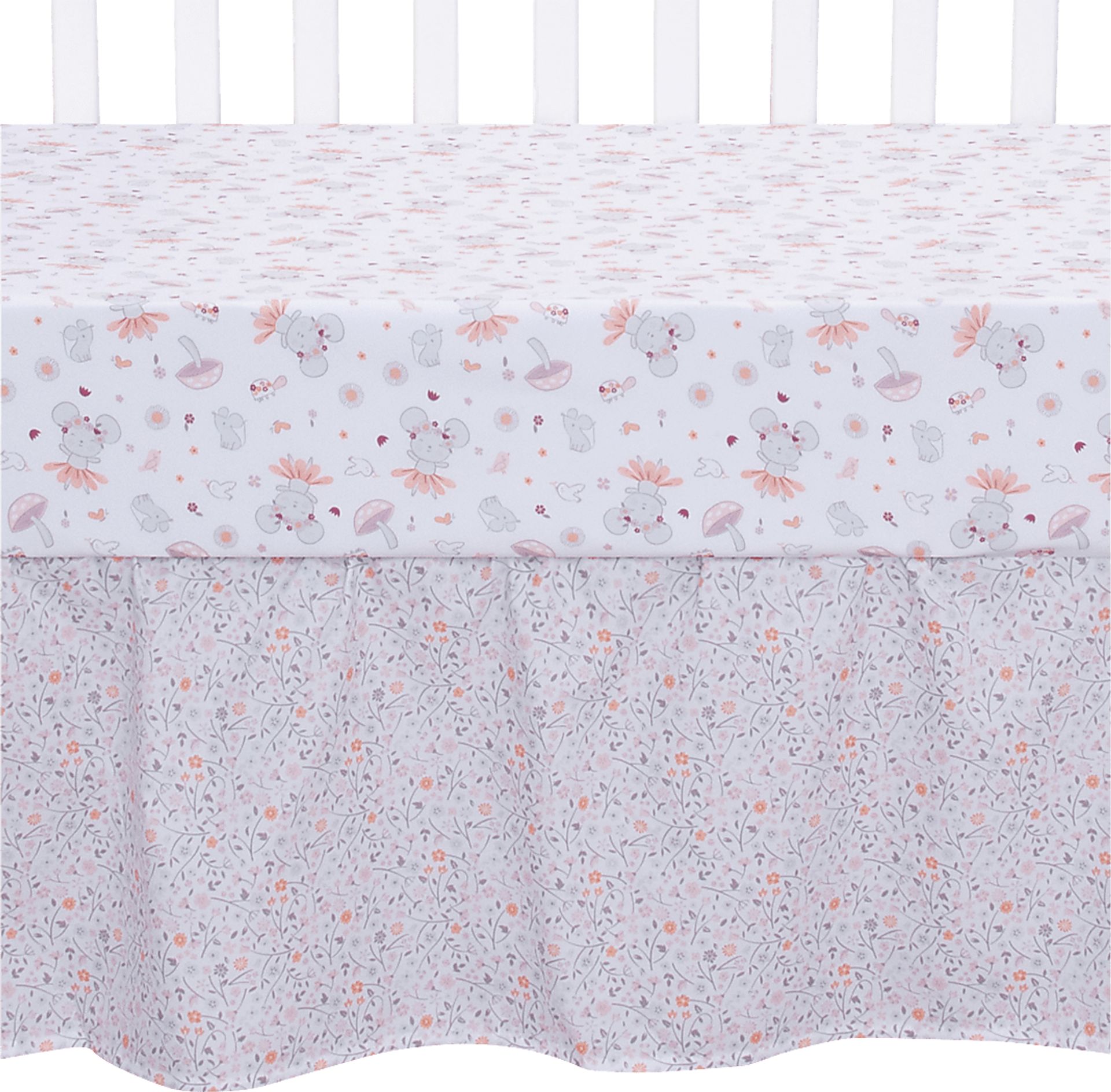 Kids Biel Pink 4 Pc Baby Bedding Set - Image 5