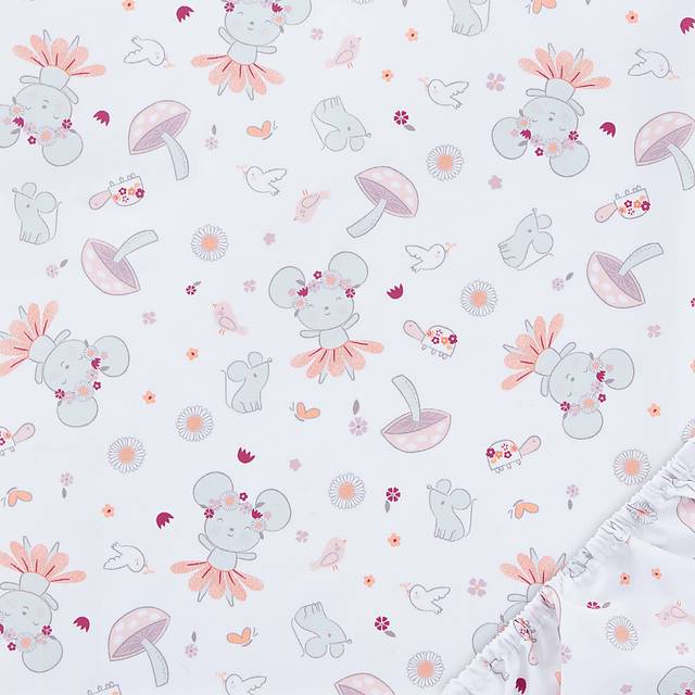 Kids Biel Pink 4 Pc Baby Bedding Set - Thumbnail - Image 6