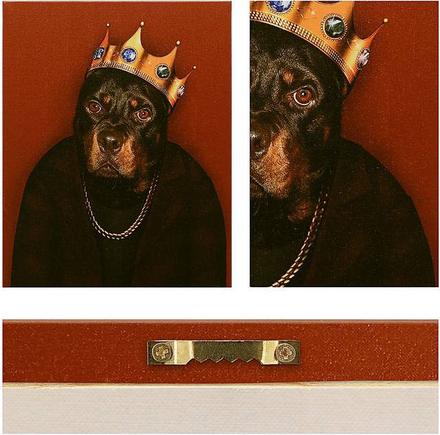 Kids Big Bark King Red Wall Art - Thumbnail - Image 3