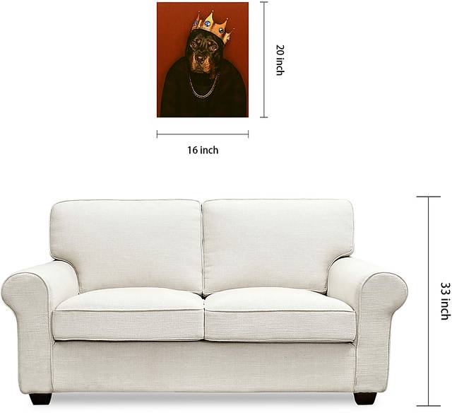 Kids Big Bark King Red Wall Art - Thumbnail - Image 9