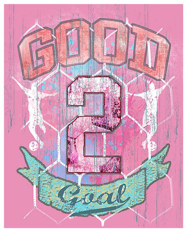 Kids Big Goals Pink Artwork - Thumbnail - Image 1