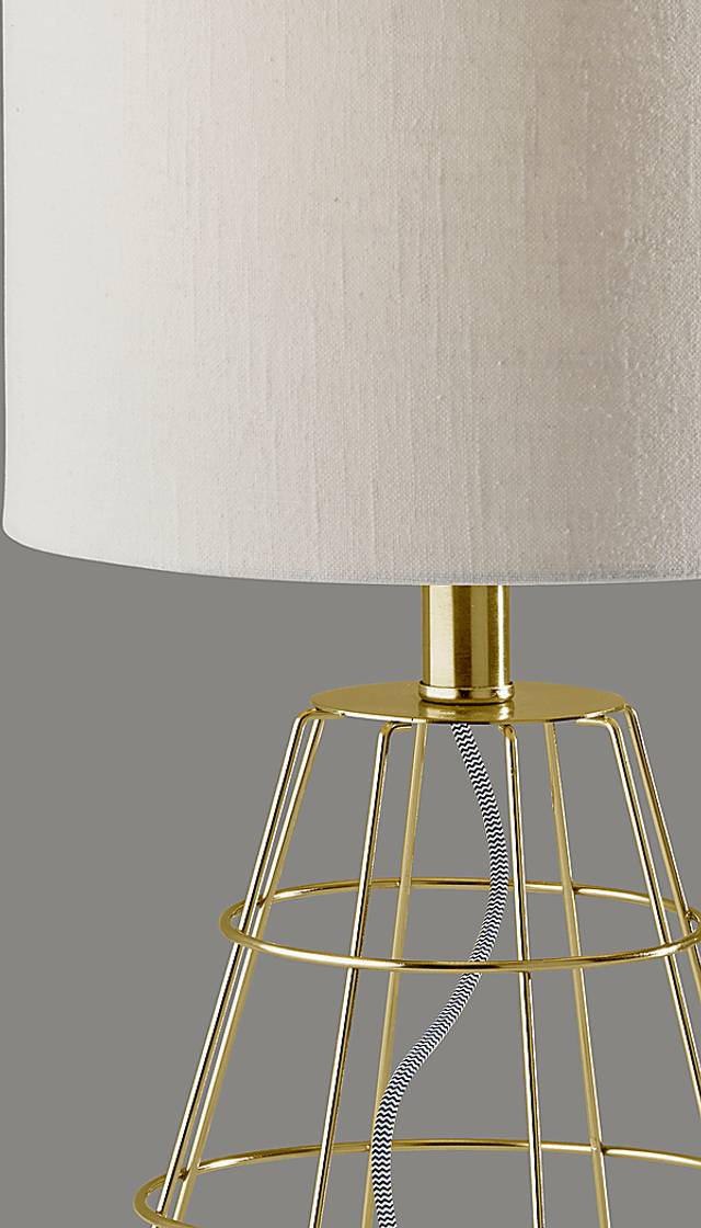 Kids Biriba Gold Table Lamp - Thumbnail - Image 2