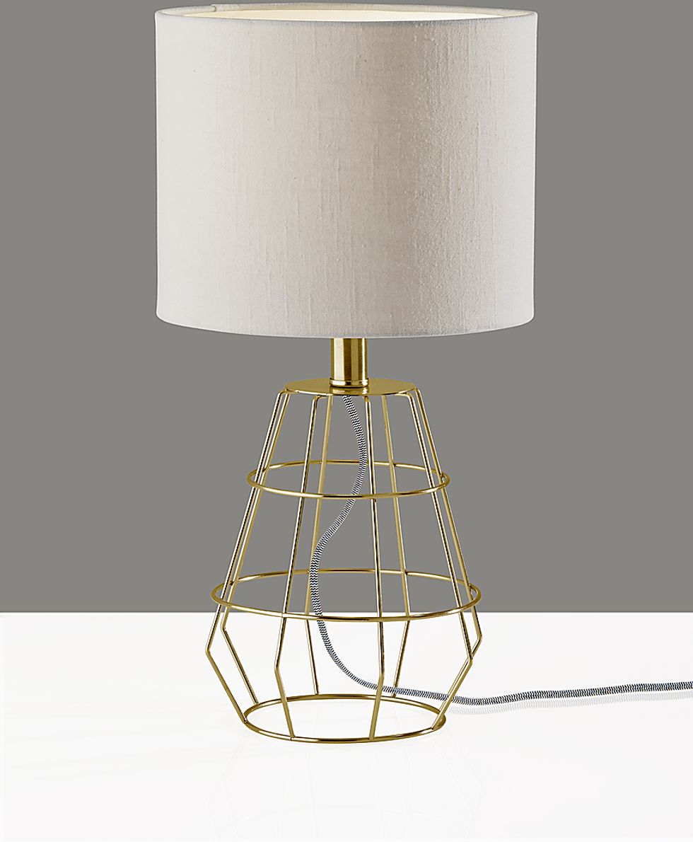 Kids Biriba Gold Table Lamp