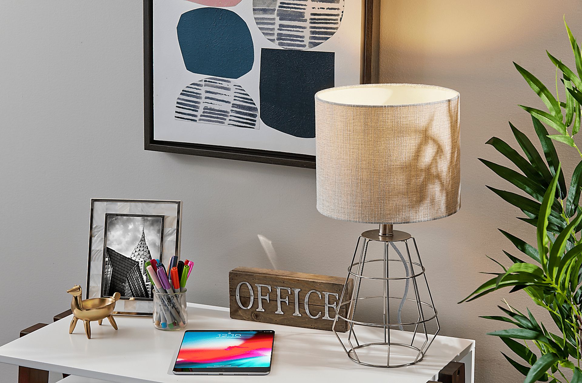 Kids Biriba Silver Table Lamp - Image 5