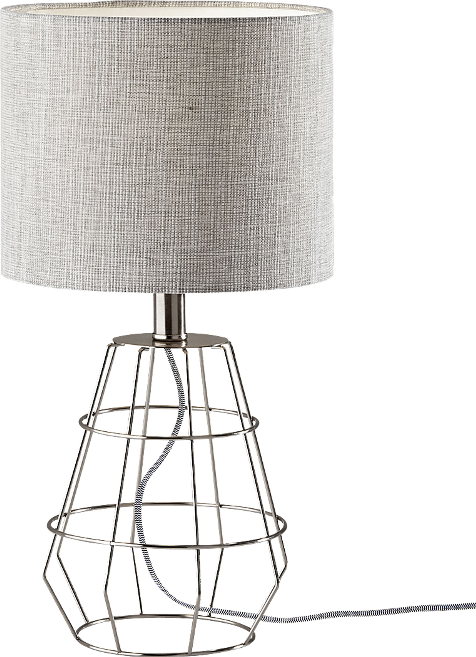 Kids Biriba Silver Table Lamp - Image 1