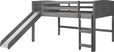 Kids Bironae Gray Twin Loft Bed