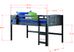 Kids Bironae Gray Twin Loft Bed
