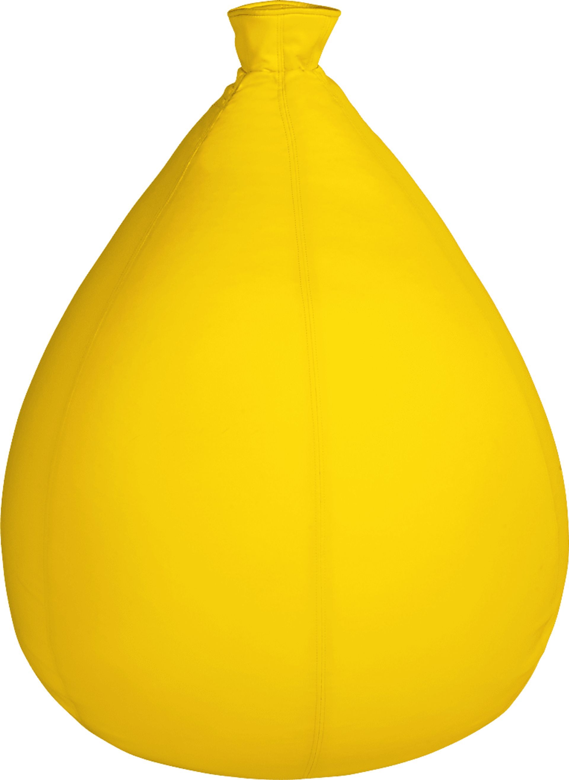 Kids Birthday Balloon Yellow Bean Bag Chair - Image 1