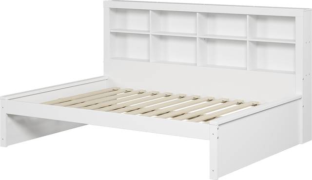 Kids Biserka I White Full Day Bed with Bookcase - Thumbnail - Image 6