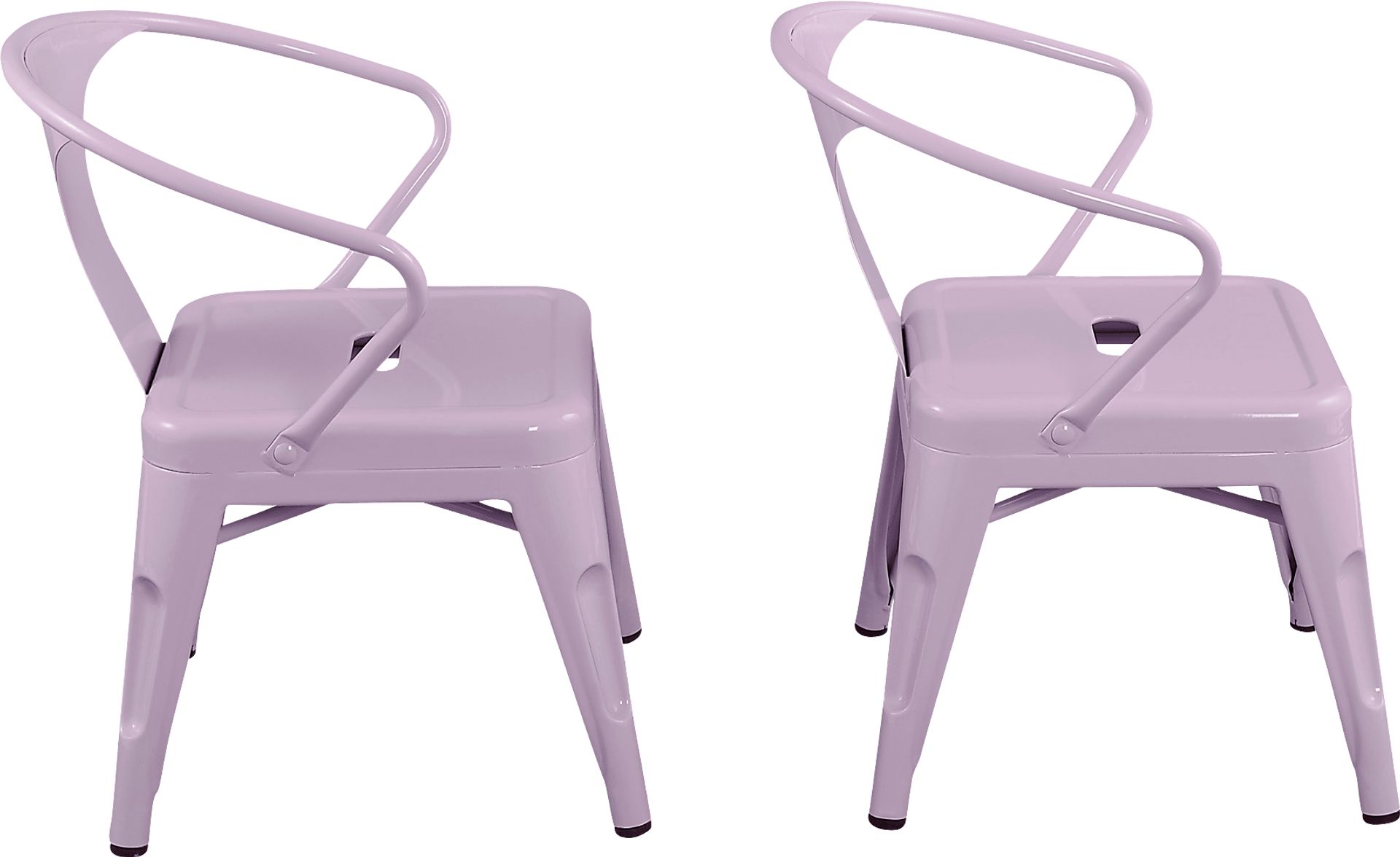 Kids Bixy Lavender Chair, Set of 2 - Image 3