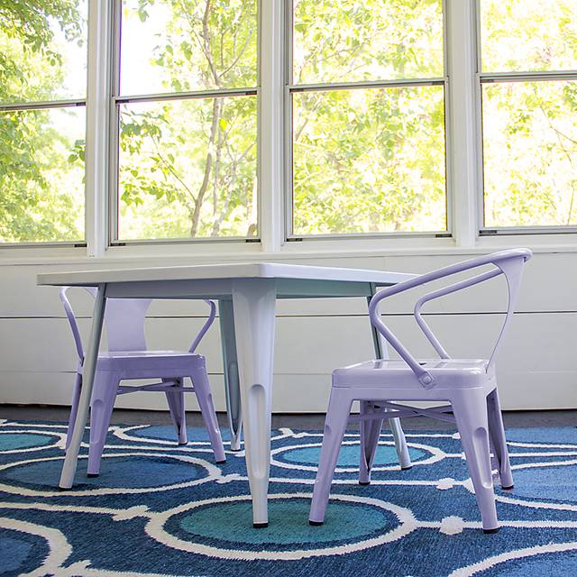 Kids Bixy Lavender Chair, Set of 2 - Thumbnail - Image 4