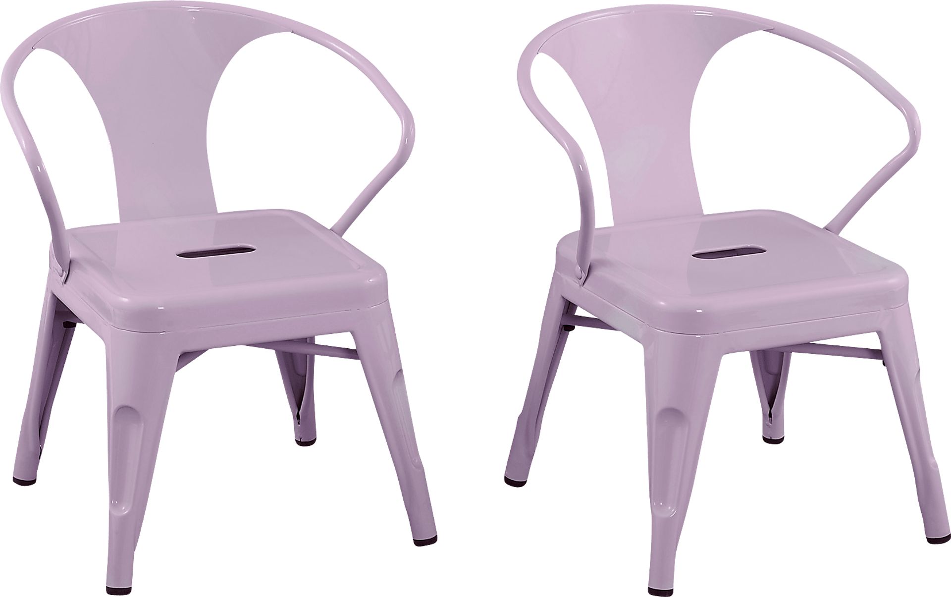 Kids Bixy Lavender Chair, Set of 2 - Image 1