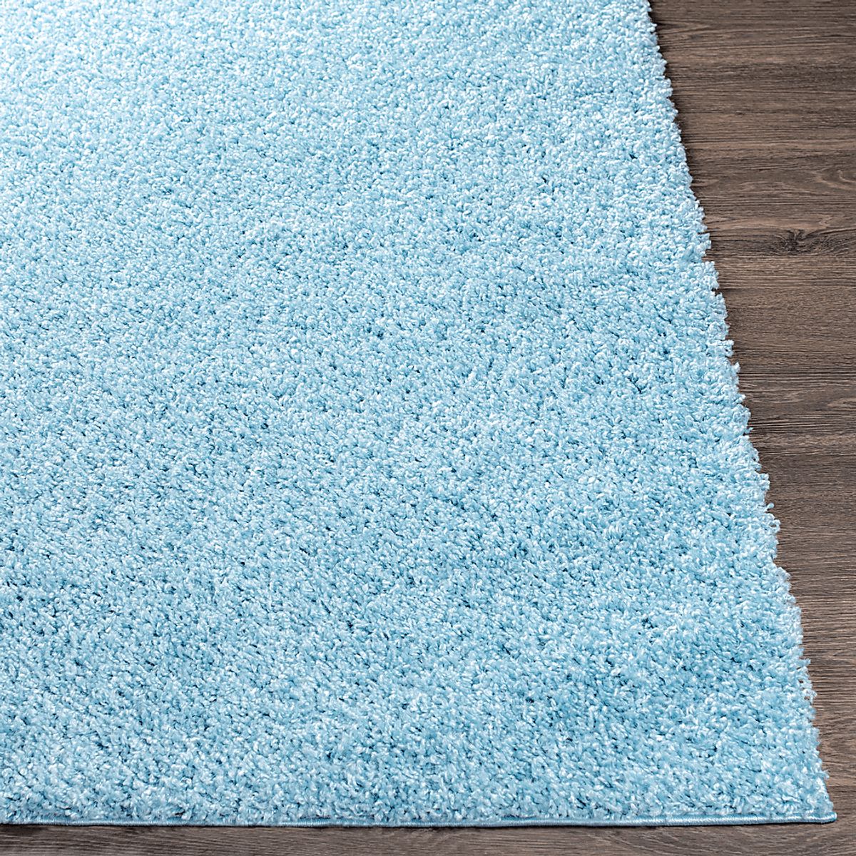Blissful Pastel Baby Blue Rug | Rooms to Go