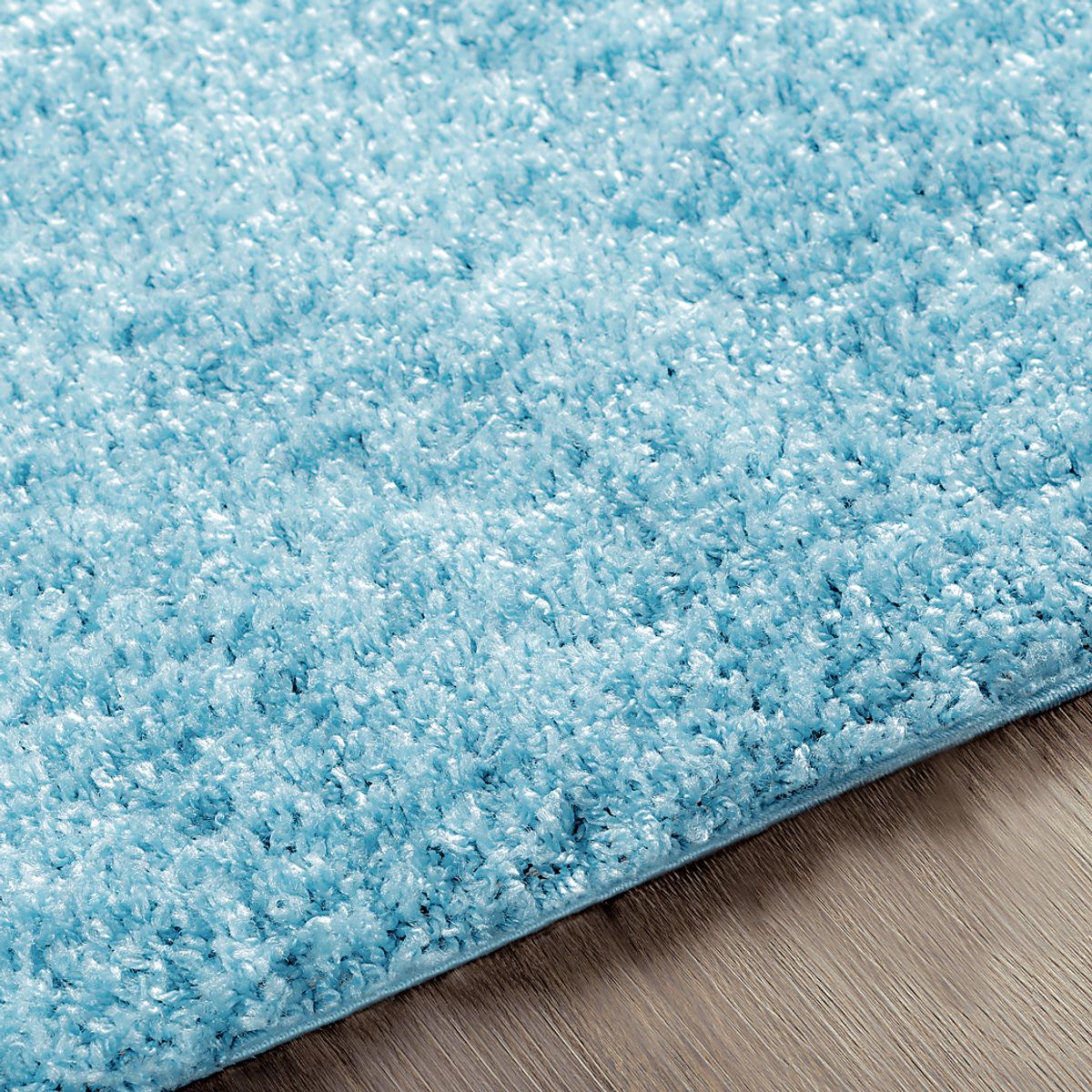 Blissful Pastel Baby Blue Rug | Rooms to Go