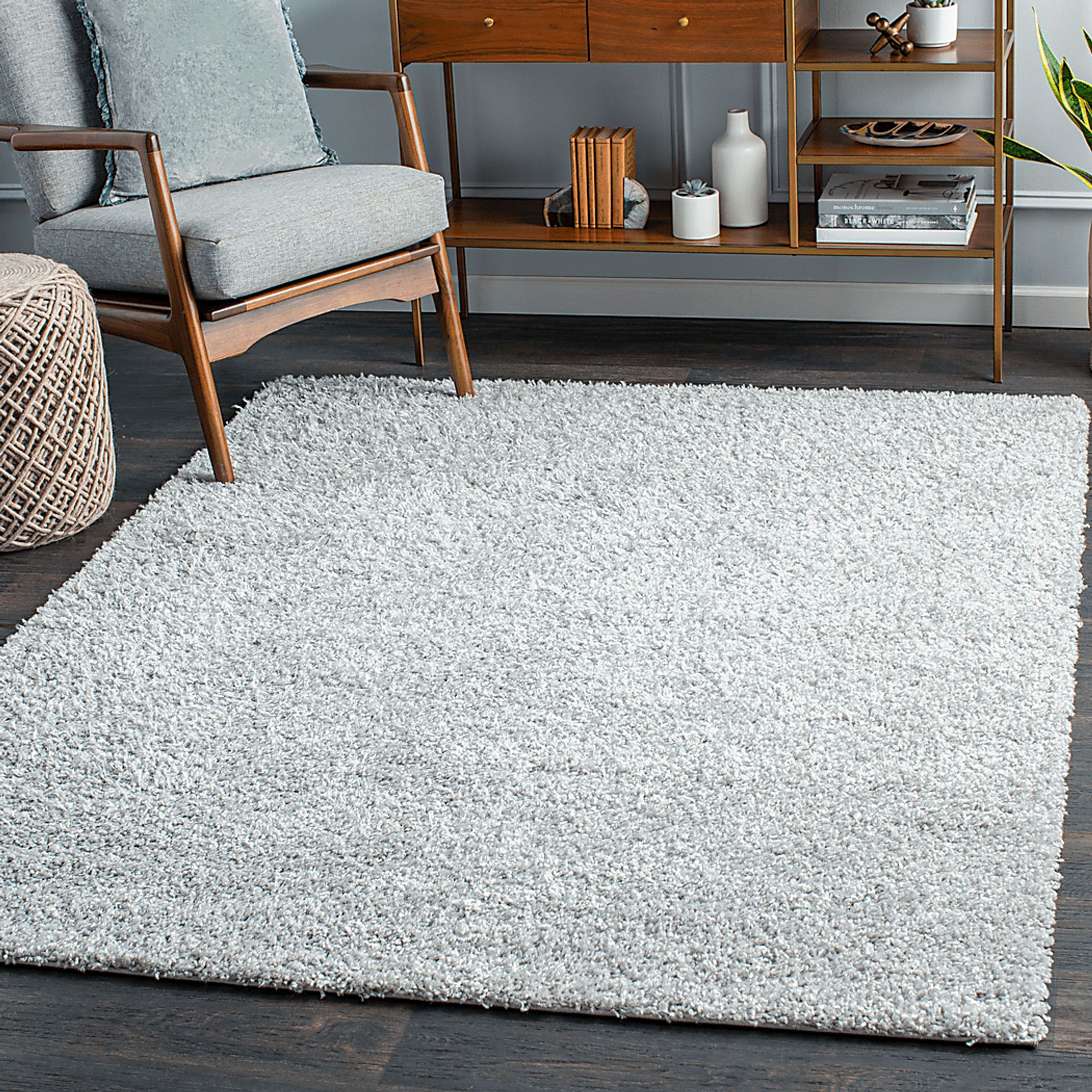 Kids Blissful Pastel Light Gray 8' x 10' Rug - Image 6