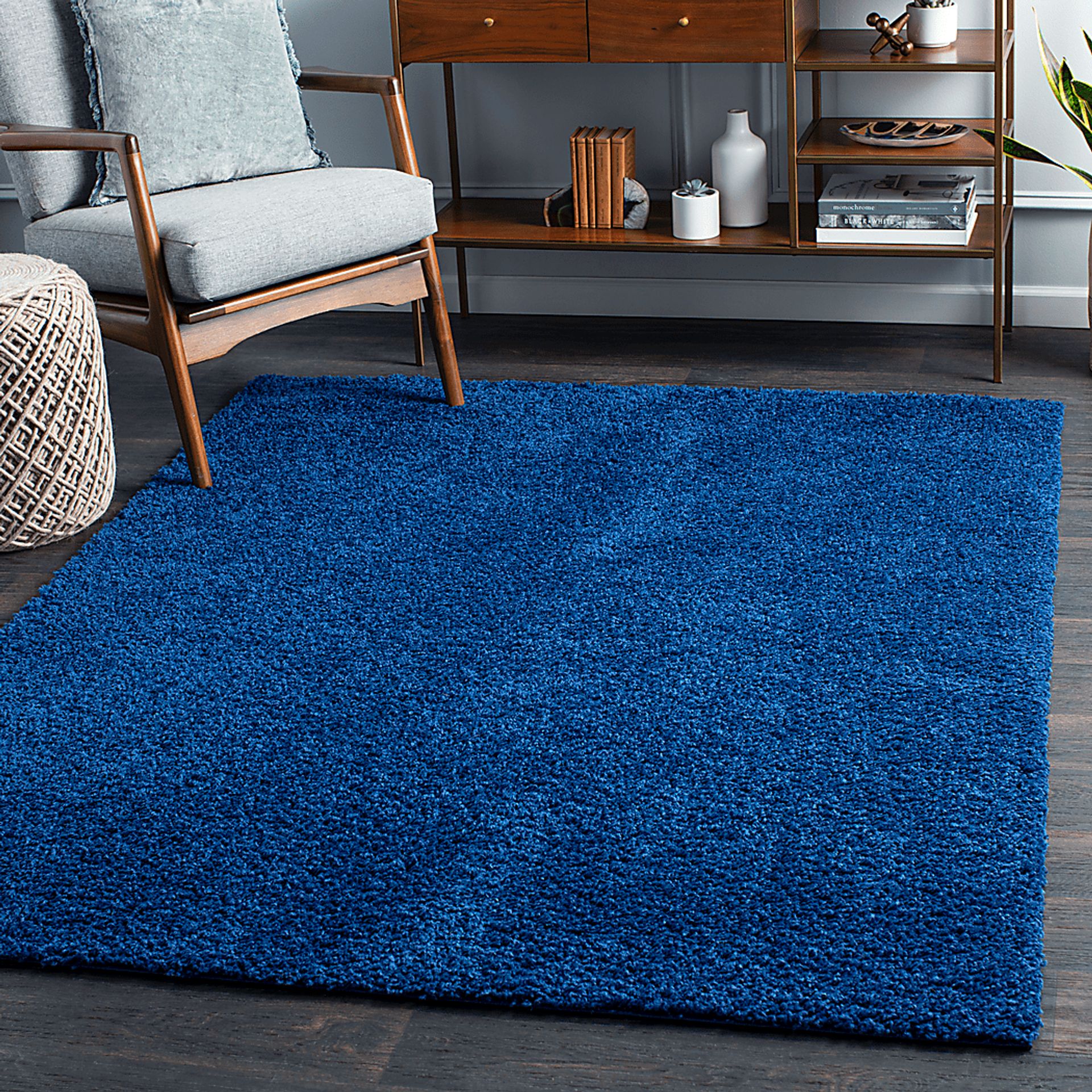 Kids Blissful Pastel Navy 5' x 7' Rug - Image 7
