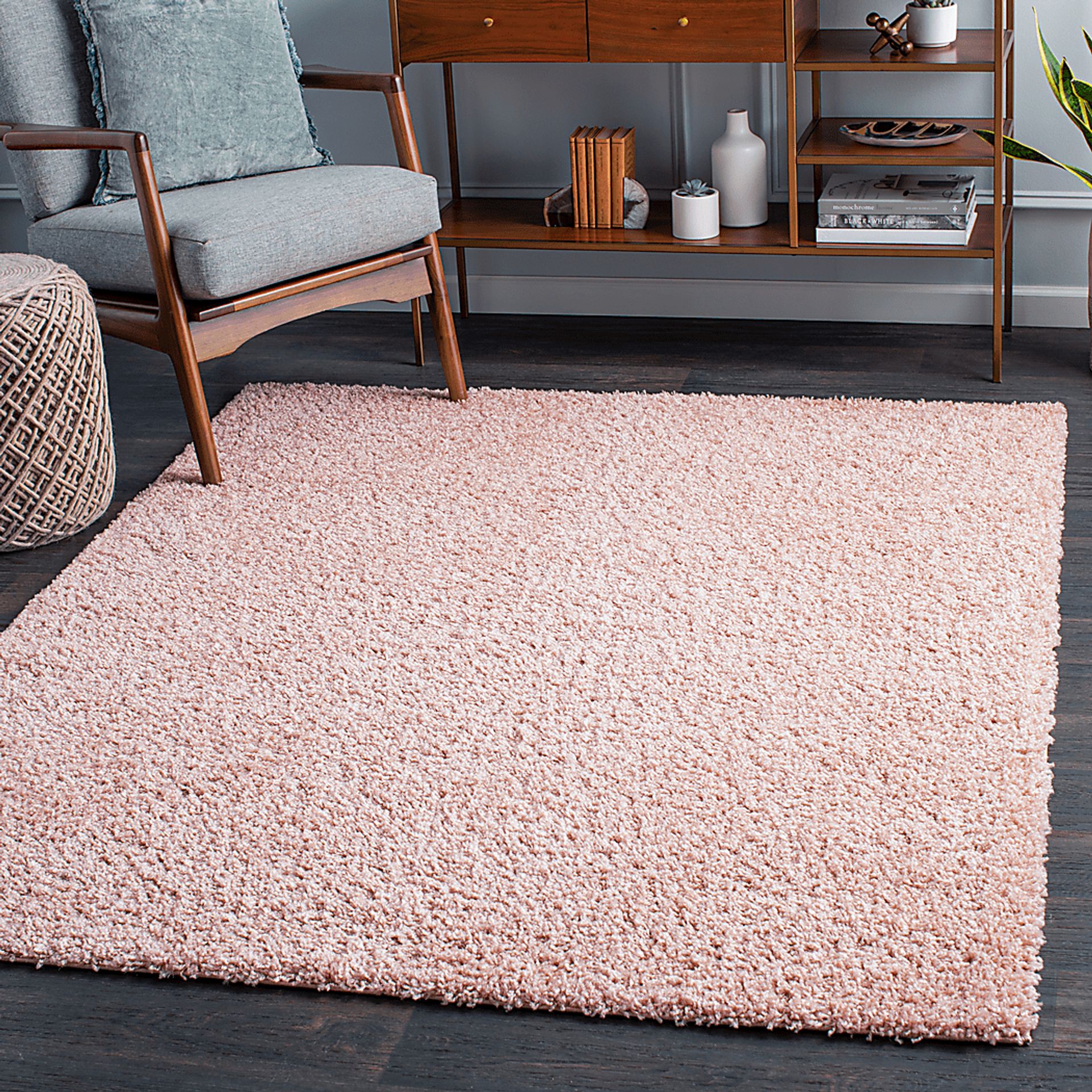 Kids Blissful Pastel Pink 7' x 9' Rug - Image 7