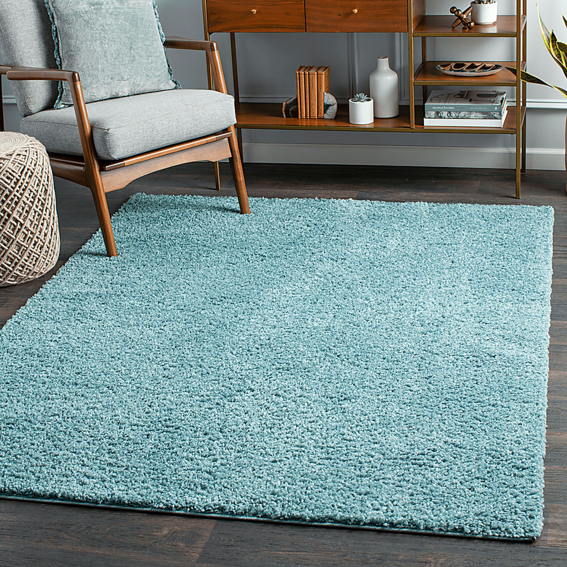 Kids Blissful Pastel Sage 7' x 9' Rug - Image 6