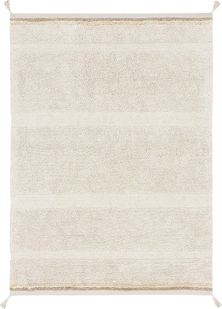 Kids Bloom Natural 6'7 x 9'10 Machine Washable Rug