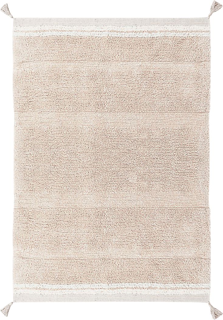 Kids Bloom Rose 4'7 x 6'7 Machine Washable Rug