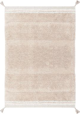 Kids Bloom Rose 4'7 x 6'7 Machine Washable Rug
