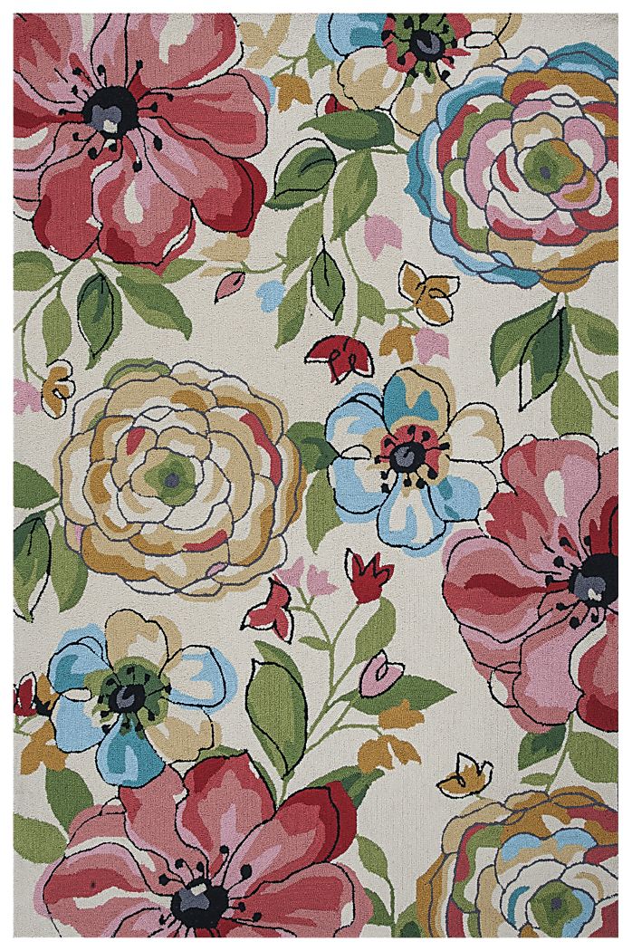 Kids Blooming Blast Multi 5' x 7'6 Rug