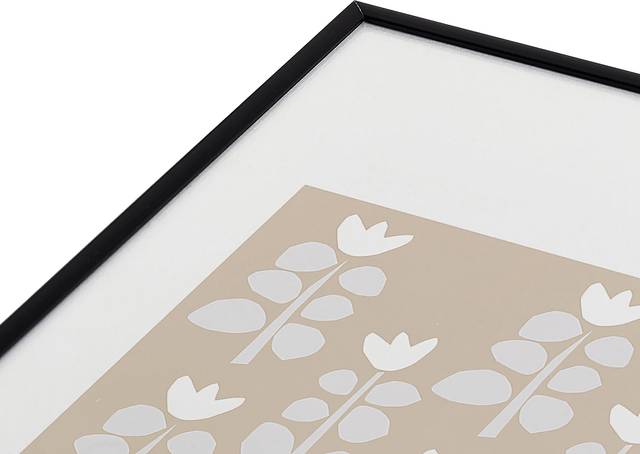 Kids Blooming Spring I Beige Metal Framed Print - Thumbnail - Image 3