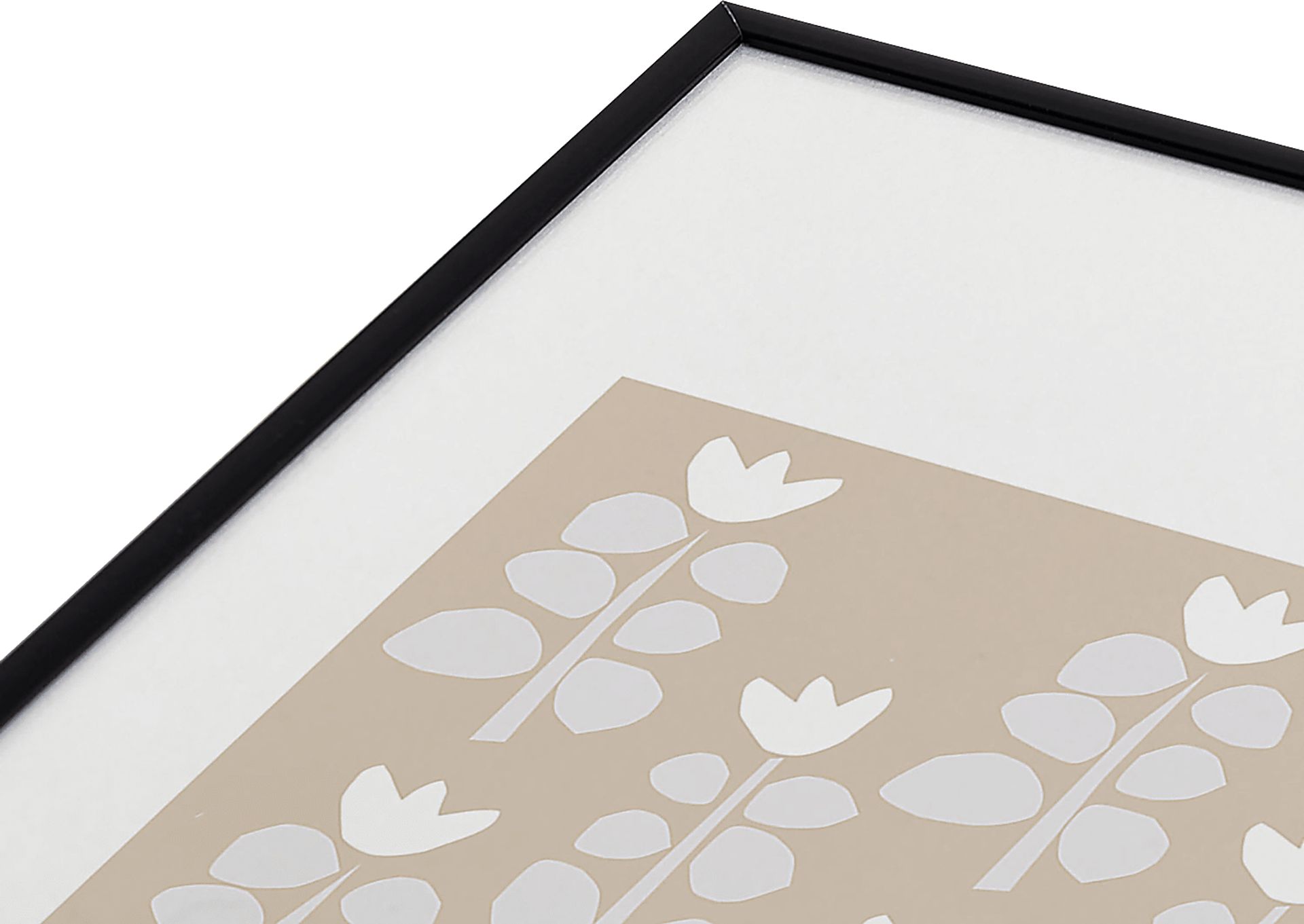 Kids Blooming Spring I Beige Metal Framed Print - Image 3