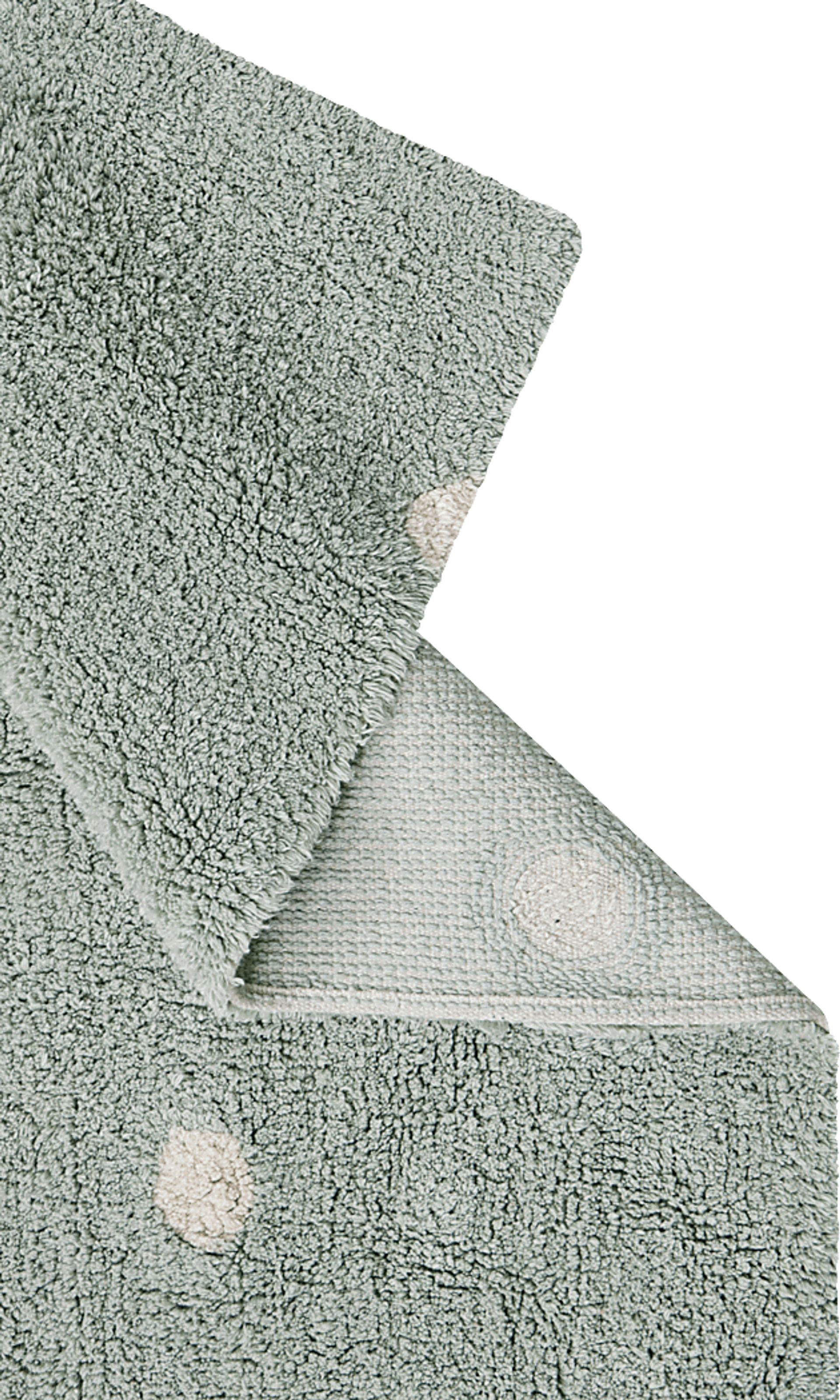 Kids Blue 3'3 x 4'11 Mini Dot Machine Washable Rug - Image 4