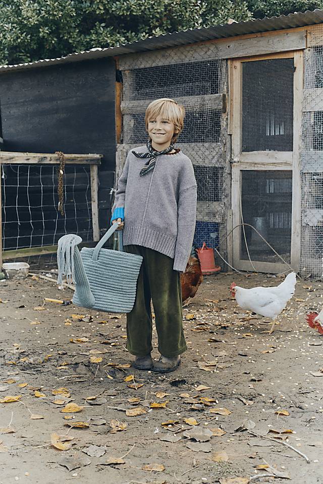 Kids Blue Water Can Basket - Thumbnail - Image 5