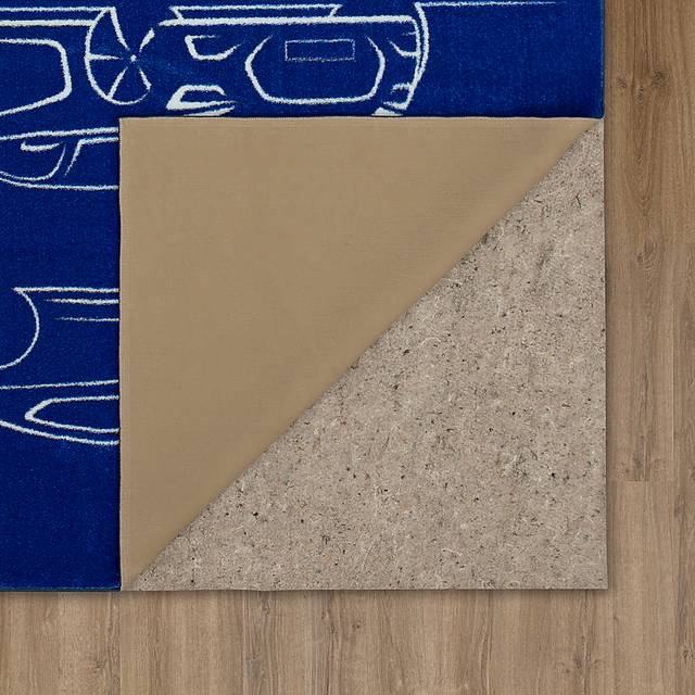 Kids Blueprint Auto Blue 5' x 8' Rug - Thumbnail - Image 3