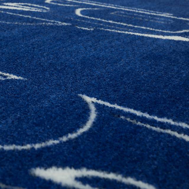 Kids Blueprint Auto Blue 5' x 8' Rug - Thumbnail - Image 4