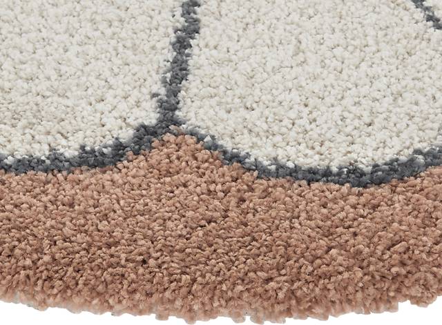 Kids Bluffoak Cream 5'3 Round Rug - Thumbnail - Image 3